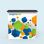 Comptoir de promotion scratch, dimensions du système (L x H): 100 x 99 x 32 cm