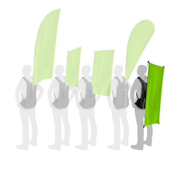 Sac à dos promotionnel Display ainsi que d'autres formes