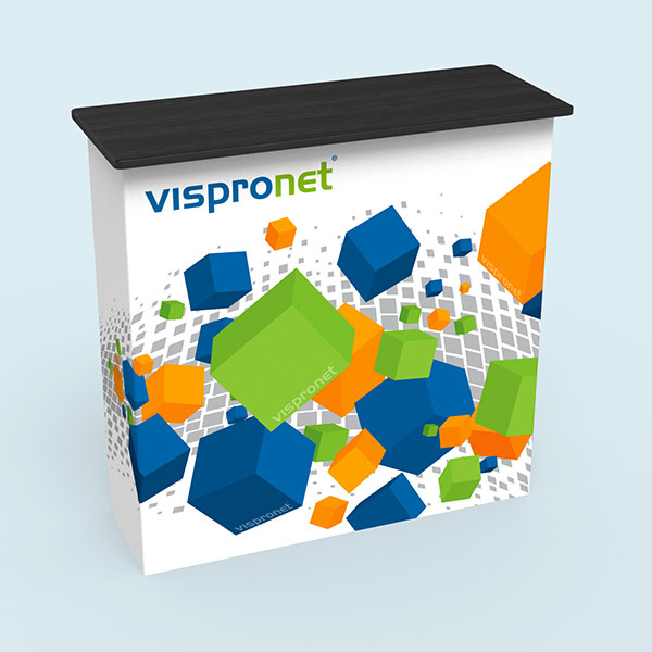 Comptoir de promotion scratch, dimensions du système (L x H x P): 100 x 99 x 32 cm