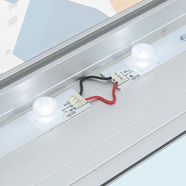 Rampe lumineuse à LED puissants pour un éclairage uniforme