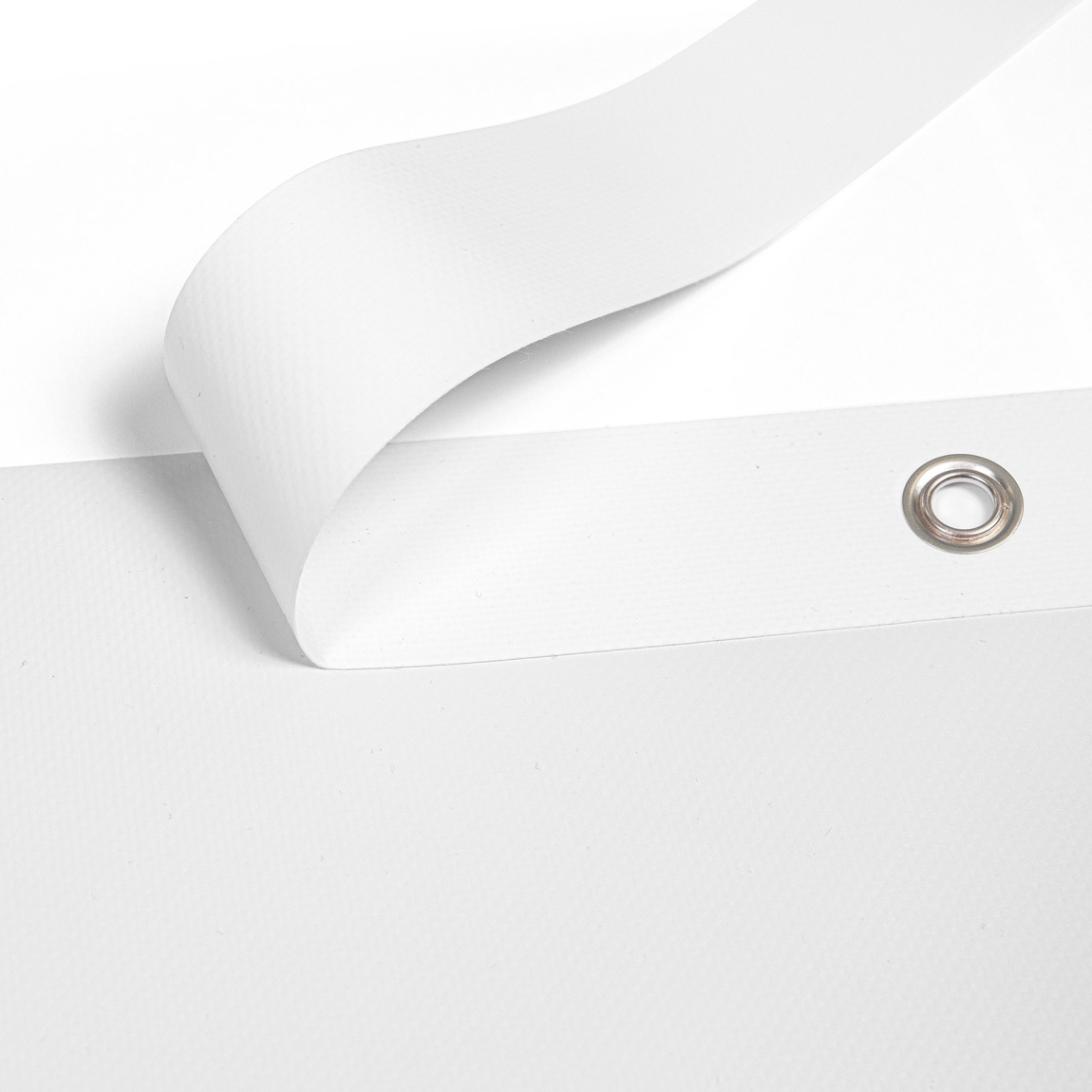 Renfort de bord soudé supplémentaire; œillet métallique ø 10 mm