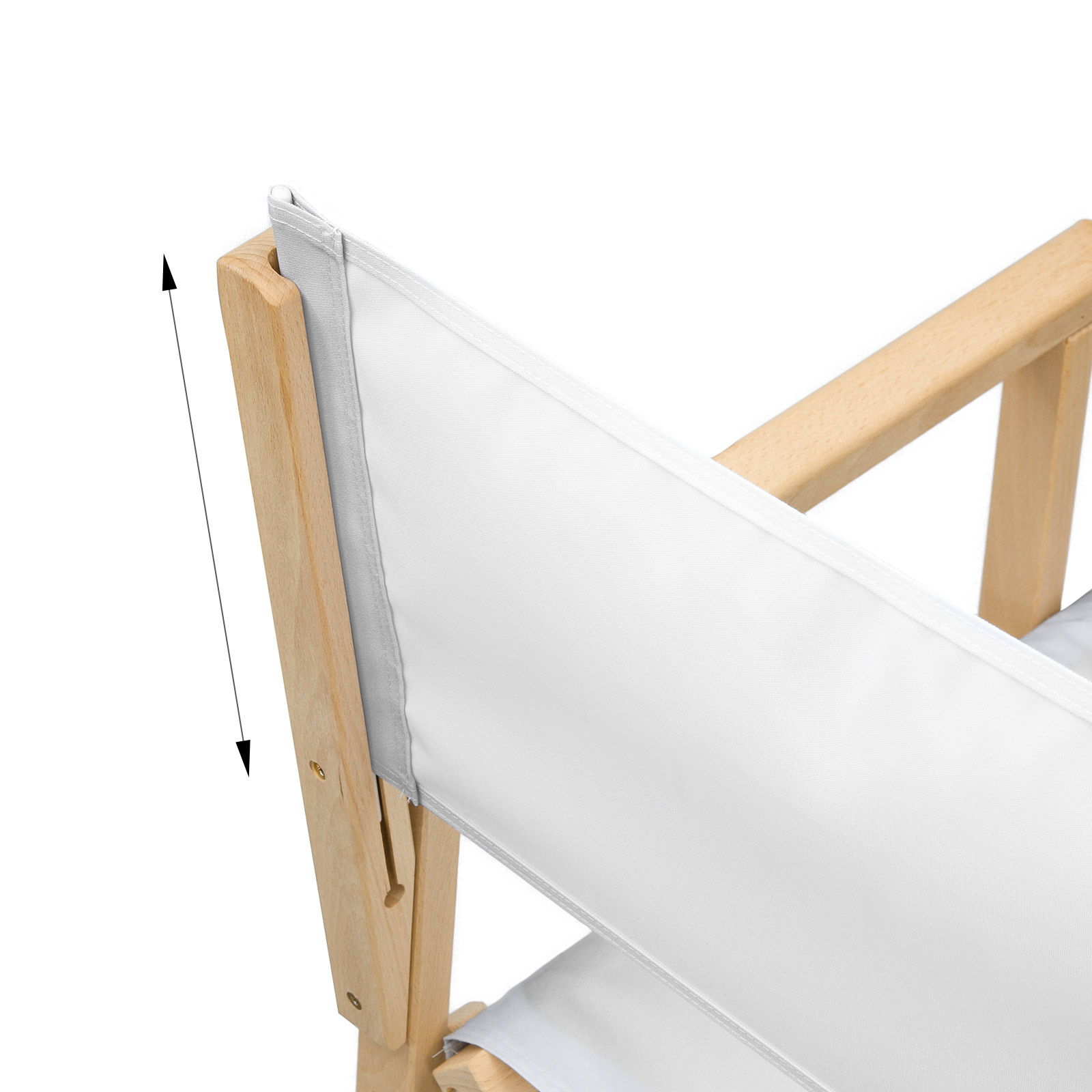 Fauteuil réalisateur - insertion du dossier