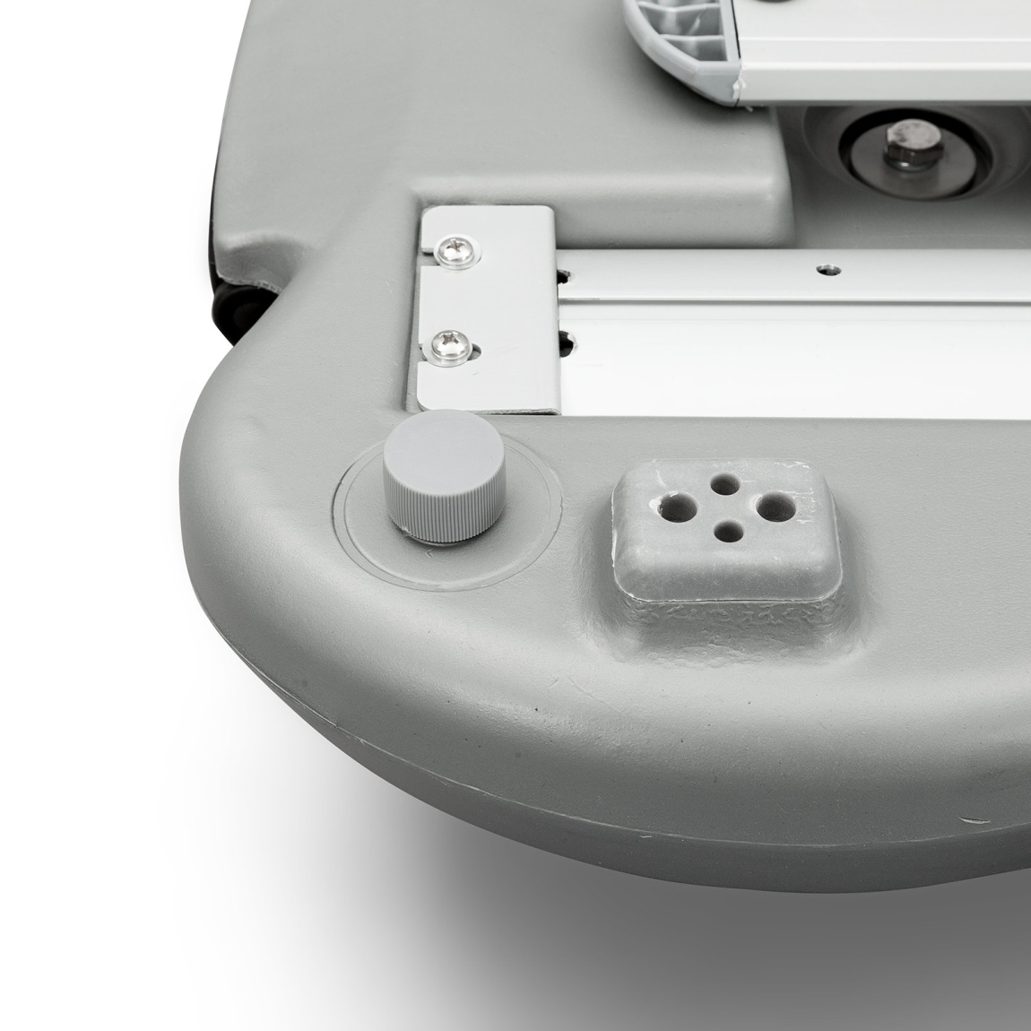 Vidange simple : orifices sous le pied