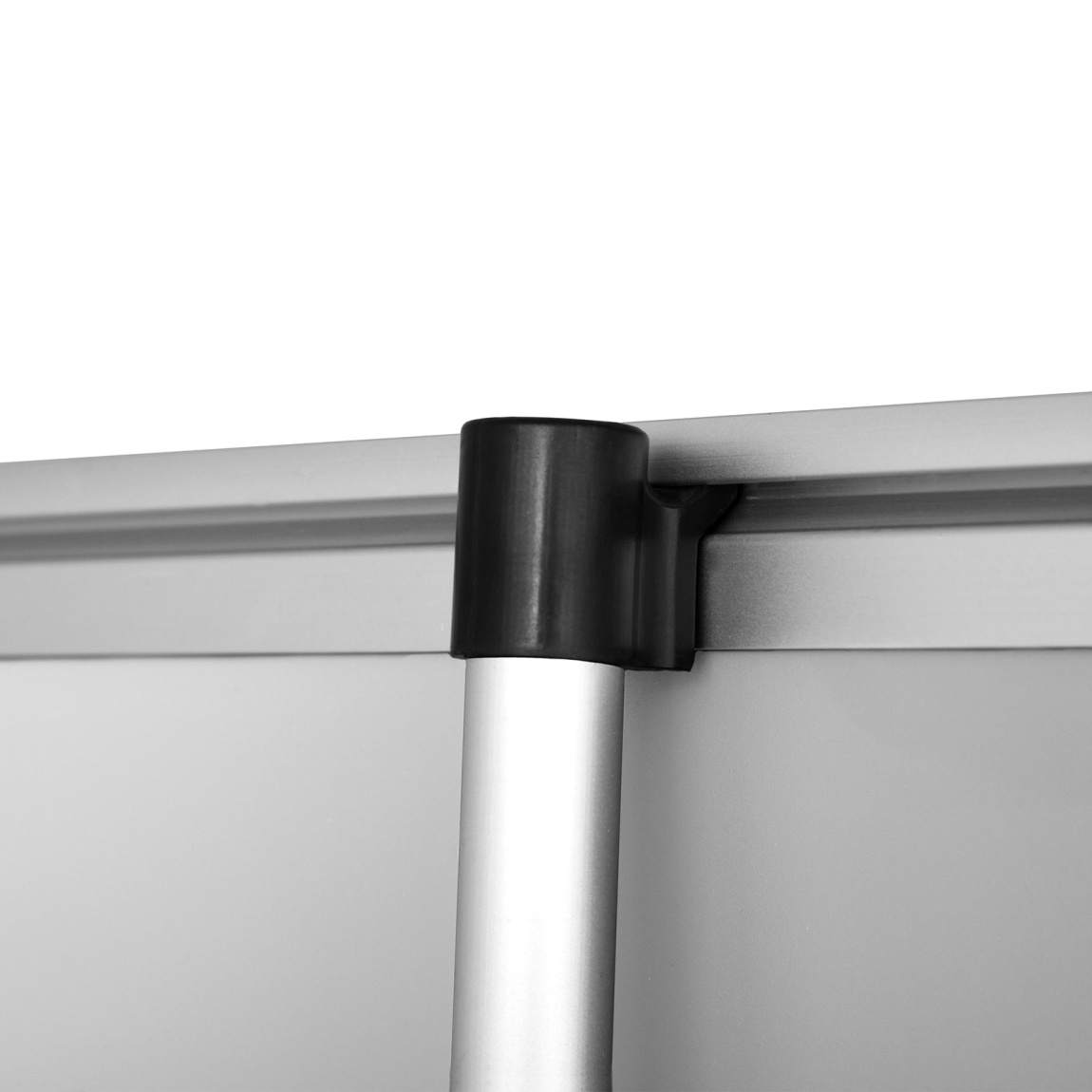 Roll Up Economy - fixation du mât dans la rainure de barrette