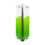 Connexion de 3 Roll Up Economy pour un Triple Display