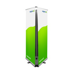 Roll Up Economy en version triple affichage - Kit de raccordement disponible en option
