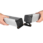 Détail : connecteur de cassette, simple fixation par clipsage