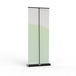 Présentoir Roll Up Select Black, largeur 80 cm, verso