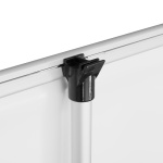 Roll Up Select Outdoor, fixation supérieure de la voile imprimée