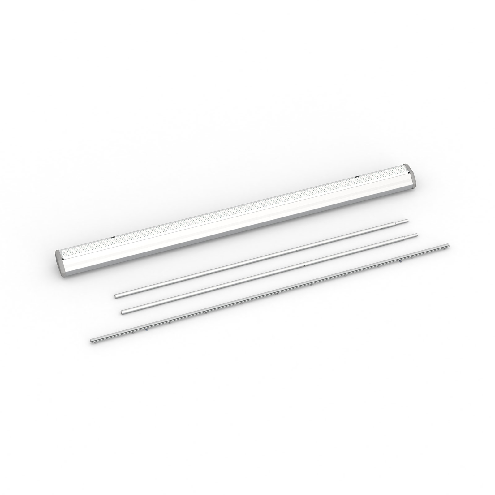Roll Up Basic, caisson avec segments de tige