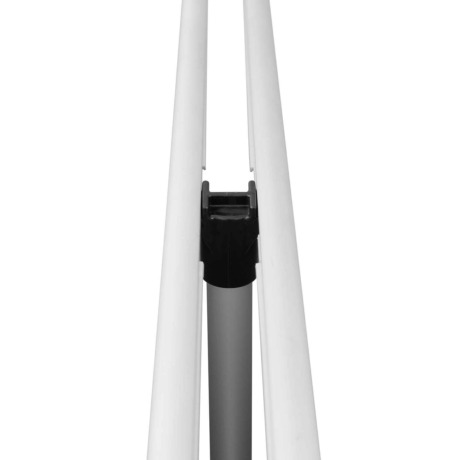 Roll Up Select Outdoor, fixation des deux voiles, vue d'en haut