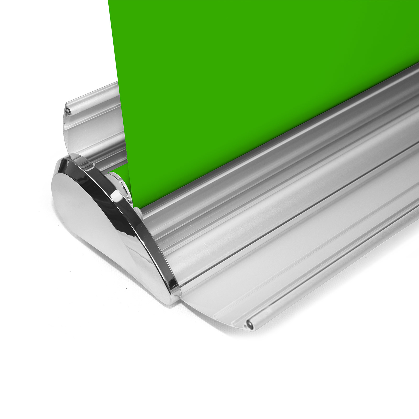 Enrouleur Roll Up Select, caisson comprenant le visuel