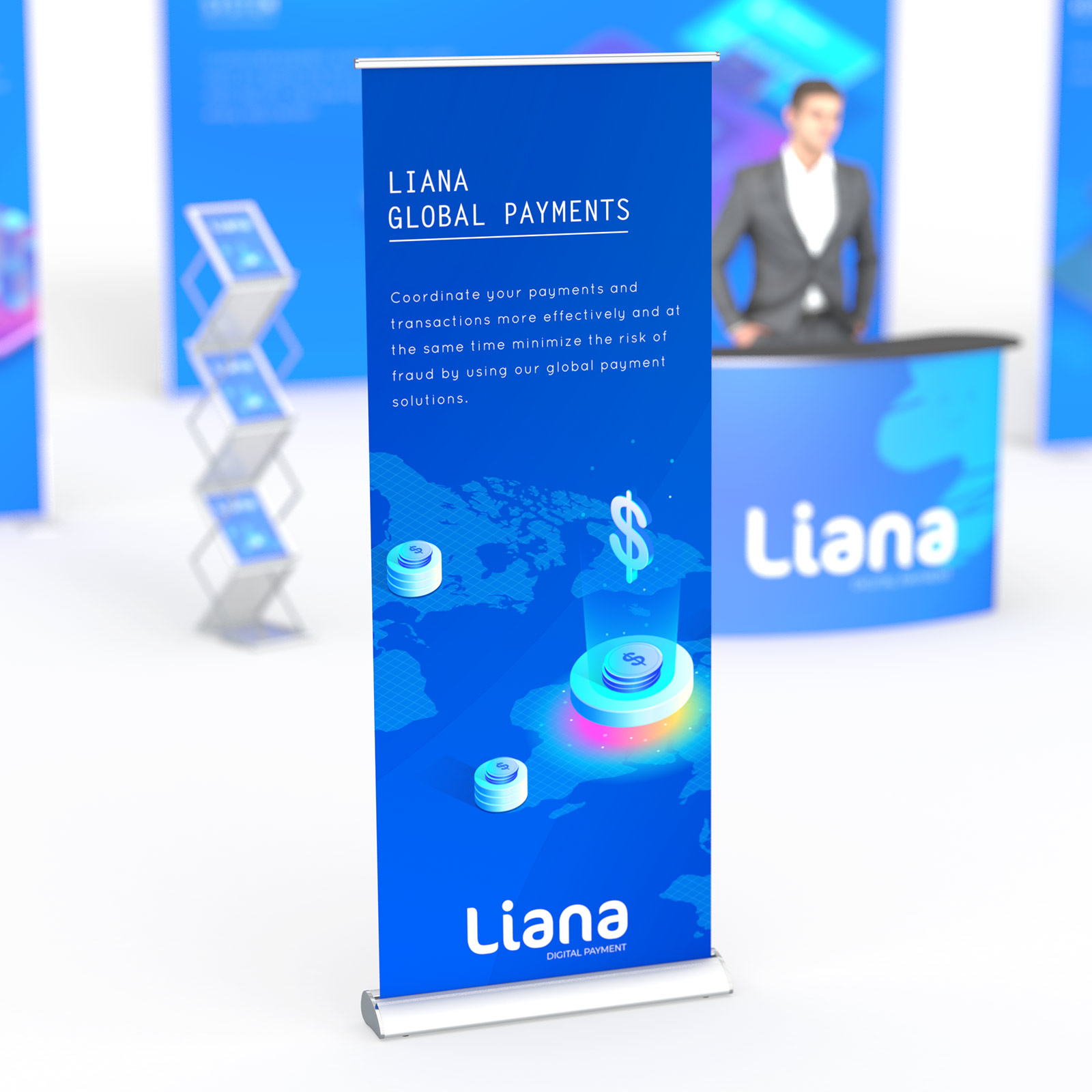 Roll Up Select - parfait pour les stands d'exposition
