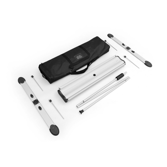 Volume de livraison : Roll Up Select Outdoor, crochets, sac de transport