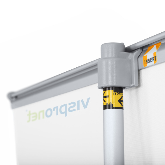 Enrouleur Roll Up Select, fixation à la baguette de serrage