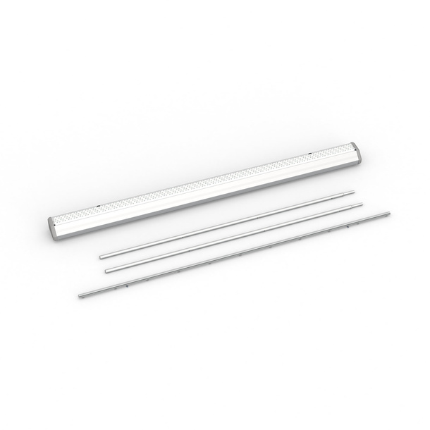Roll Up Basic, caisson avec segments de tige