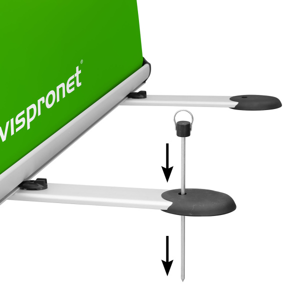 Crochets pour sécurisation sur sols meubles