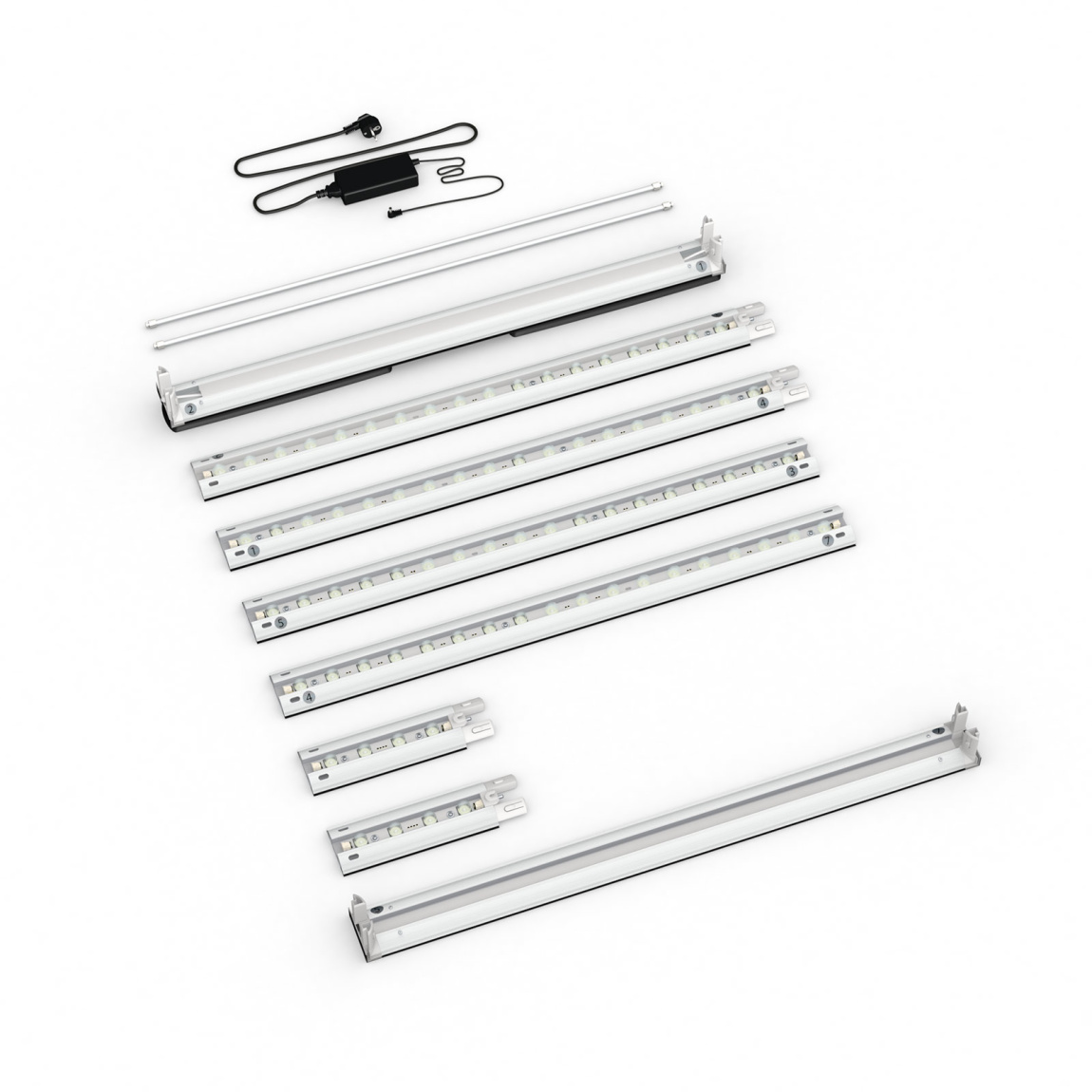 Contenu de la livraison – hauteur: 225 cm 