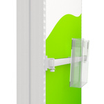 Accessoires pour tringle de porte-brochures / profilé à rainure