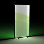 Mur d'exposition Lightbox click - LED lumineuses et économes en énergie
