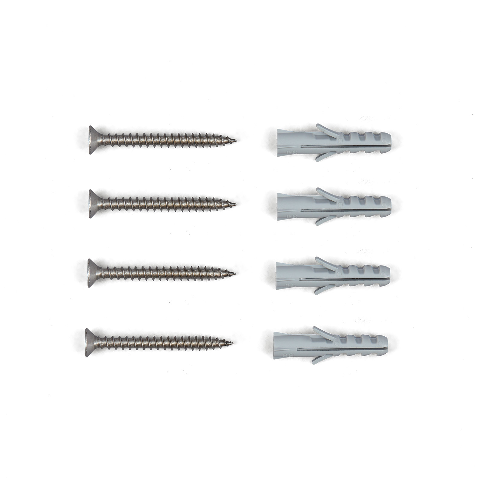 Kit de vis avec chevilles 4 x 45 mm - par 4