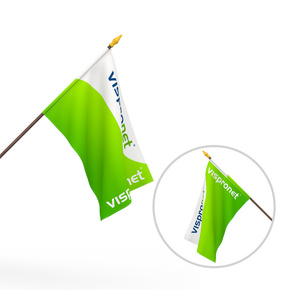 Drapeau double face, drapeau à agiter