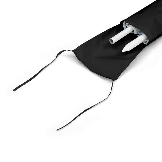 Housse de protection pour petit parasol avec armature démontable