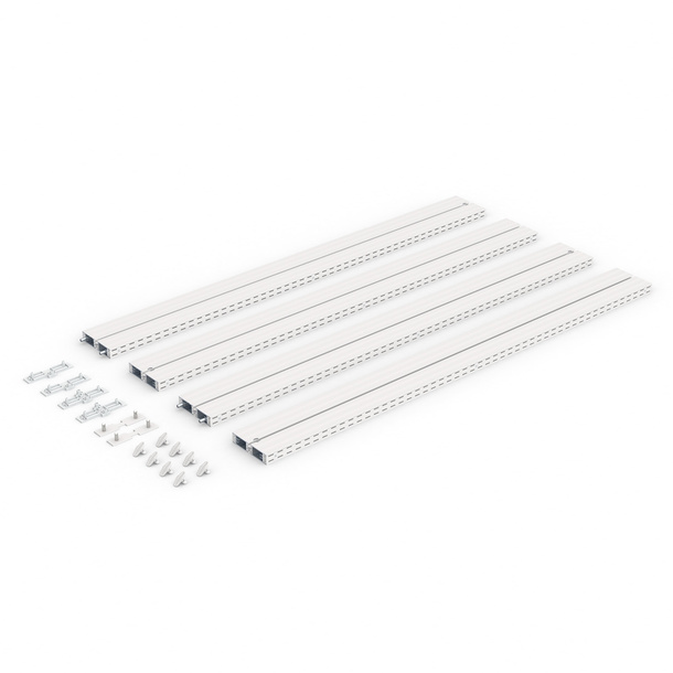 Contenu de la livraison du profilé à rainure hauteur 250 cm