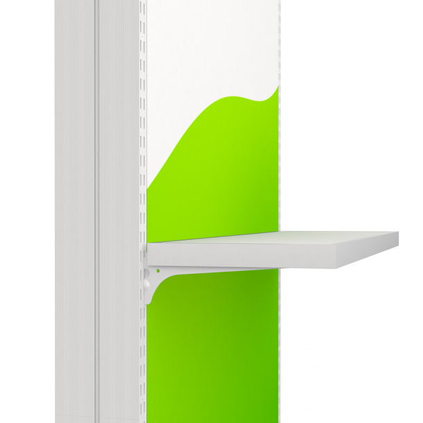 Porte-brochures / profilé à rainure