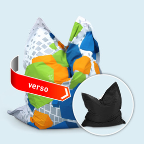 Coussin géant - rectangulaire