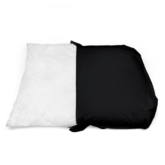 Pouf géant rectangulaire avec garnissage séparé