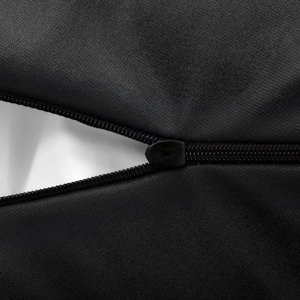 Pouf géant rond, avec fermeture éclair : retrait facile du garnissage intérieur