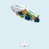 Parasol avec toit inclinable