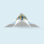 Cloisons : 1 cloison pleine, 2 cloisons avec fenêtres panoramiques