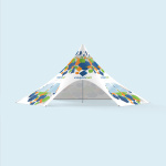 Cloisons : 1 cloison pleine, 2 cloisons avec fenêtres trapèze