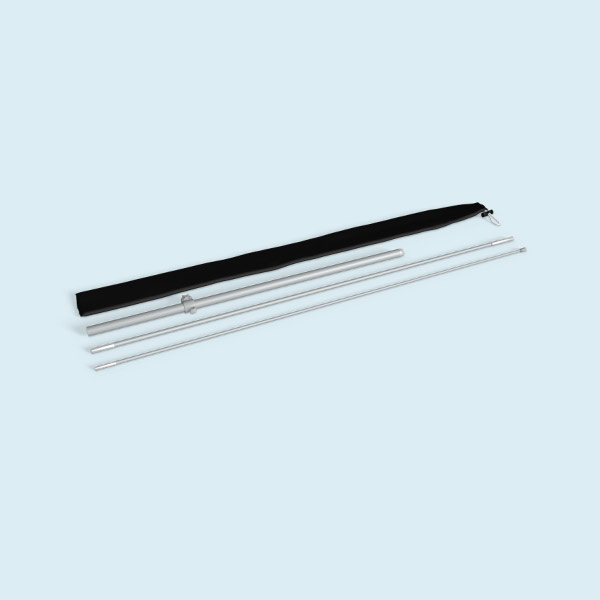 Mât pour Bowflag® Basic, taille S - (segments de mât à assembler)