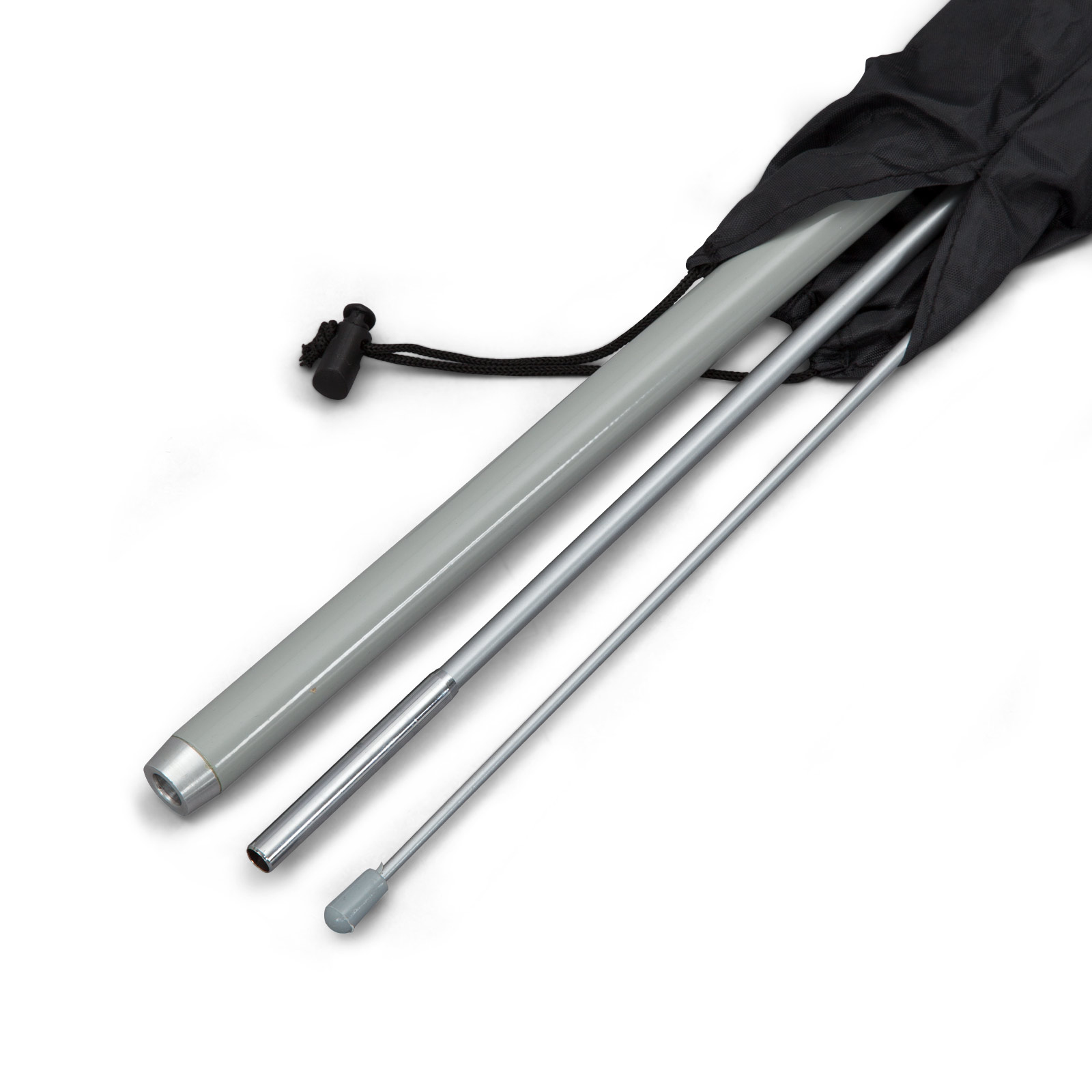Bowflag® Basic, segments de mât dans un sac en tissu, exemple pour la taille XS