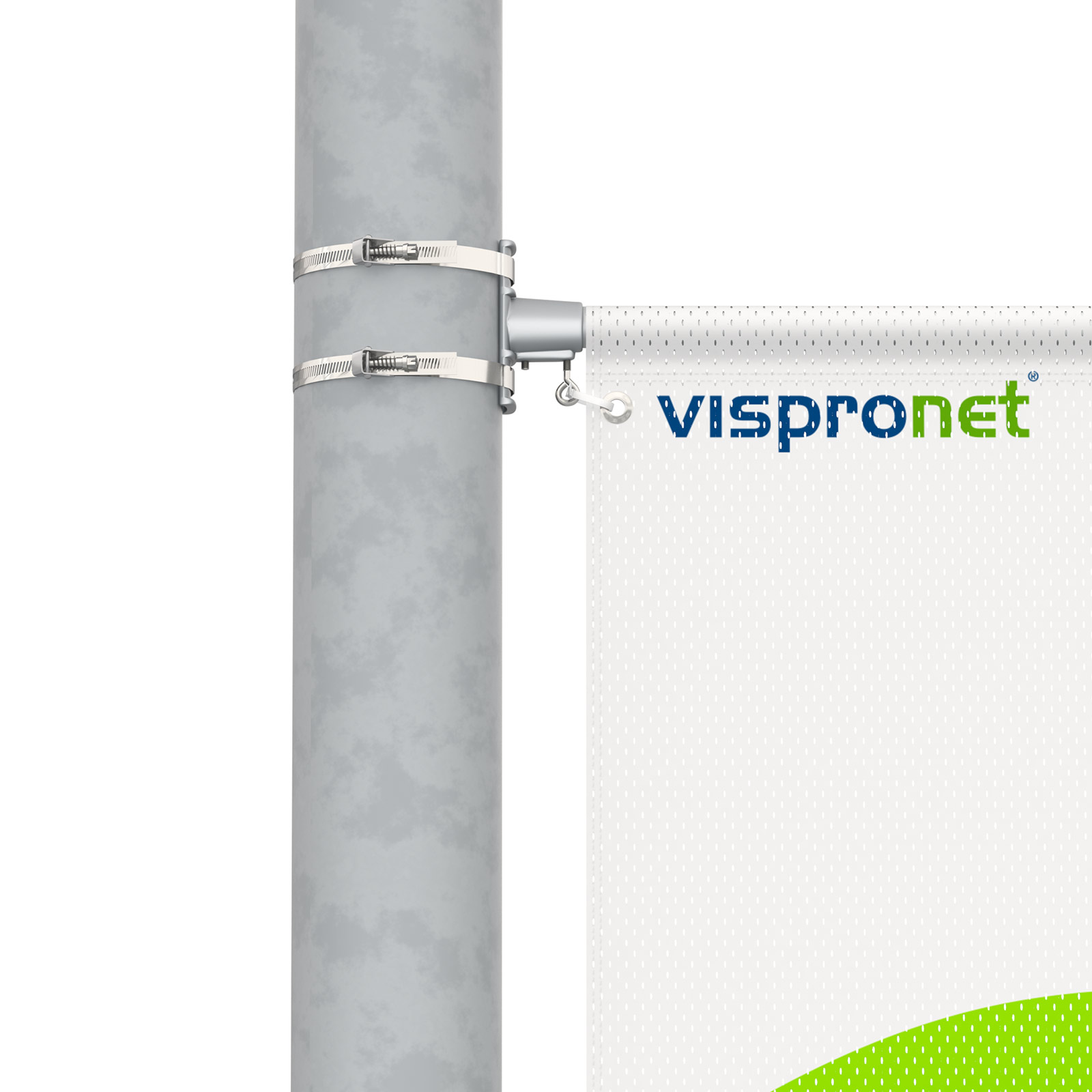 Bannière de rue Basic, potence supérieure, tissu Varioflag® A SE