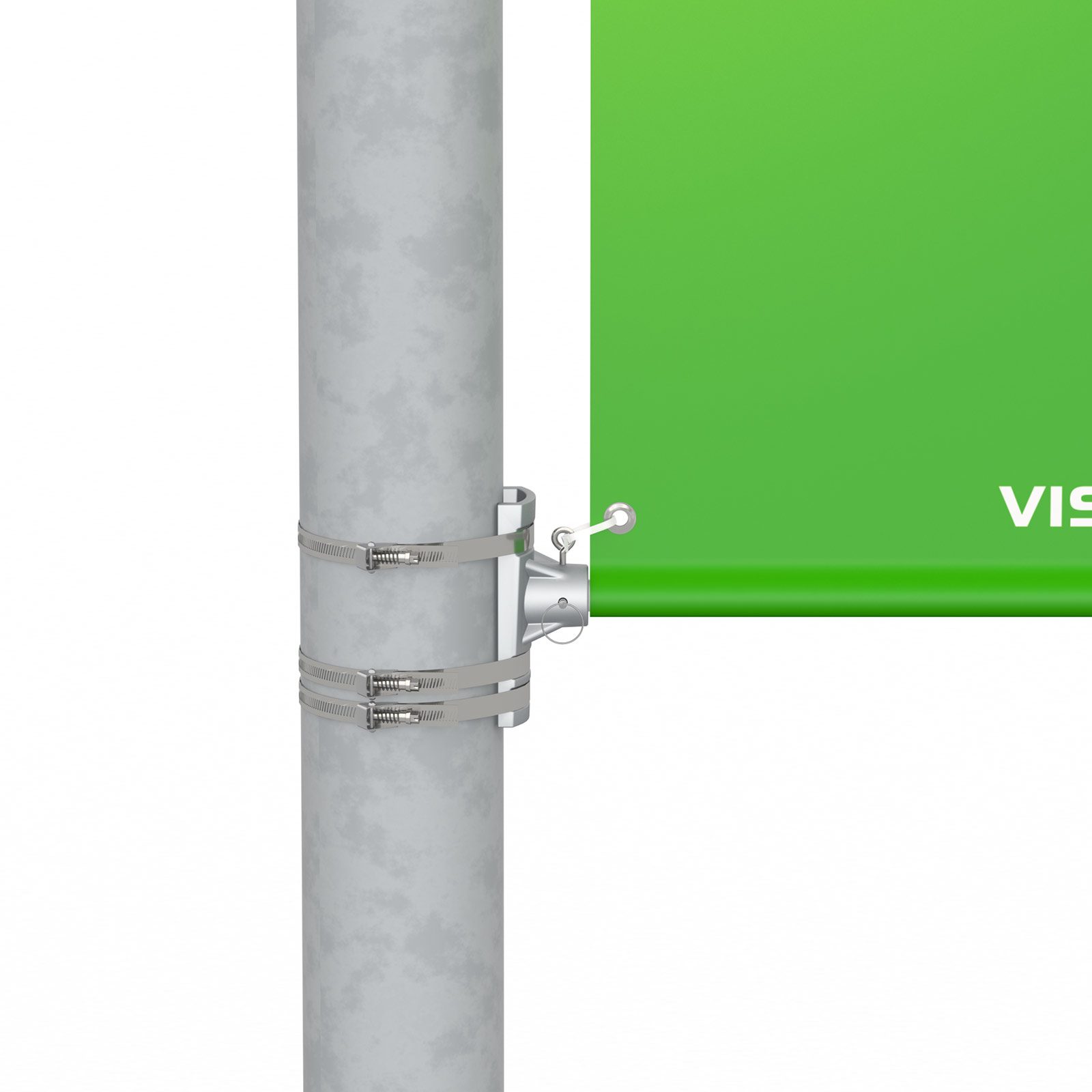 Bannière de rue Select, potence inférieure, tissu Vinyl