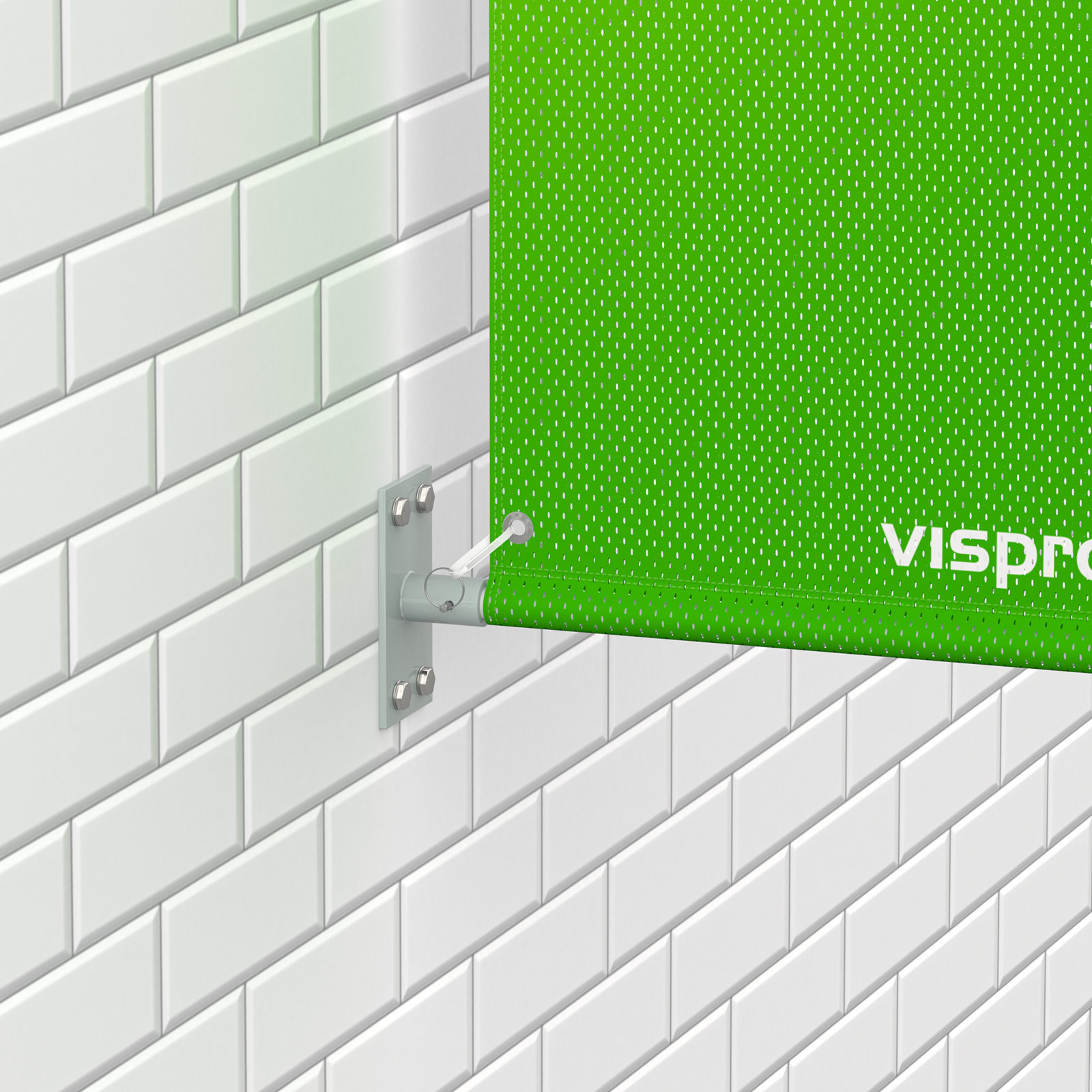 Bannière de rue Select fixation murale, Varioflag® SE, potence inférieure