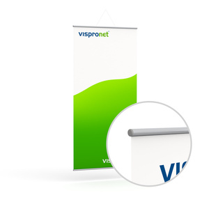 Kakemono suspendu imprimé - baguettes ø 13 mm - portrait