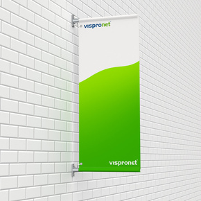 Bannière de rue pour montage mural