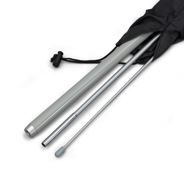 Bowflag® Basic, segments de mât dans un sac en tissu, exemple pour la taille XS