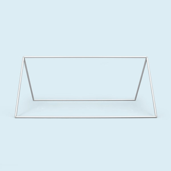 Werbebande, System aus leichten Aluminiumrohren