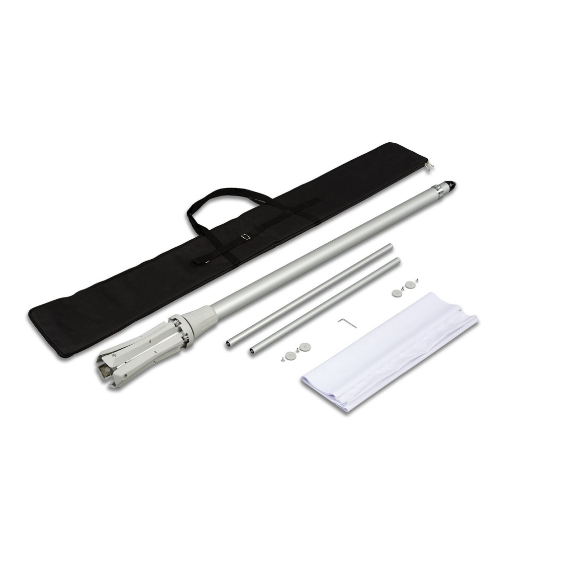 Contenu de la livraison T-Pole® 300 avec potence unilatérale