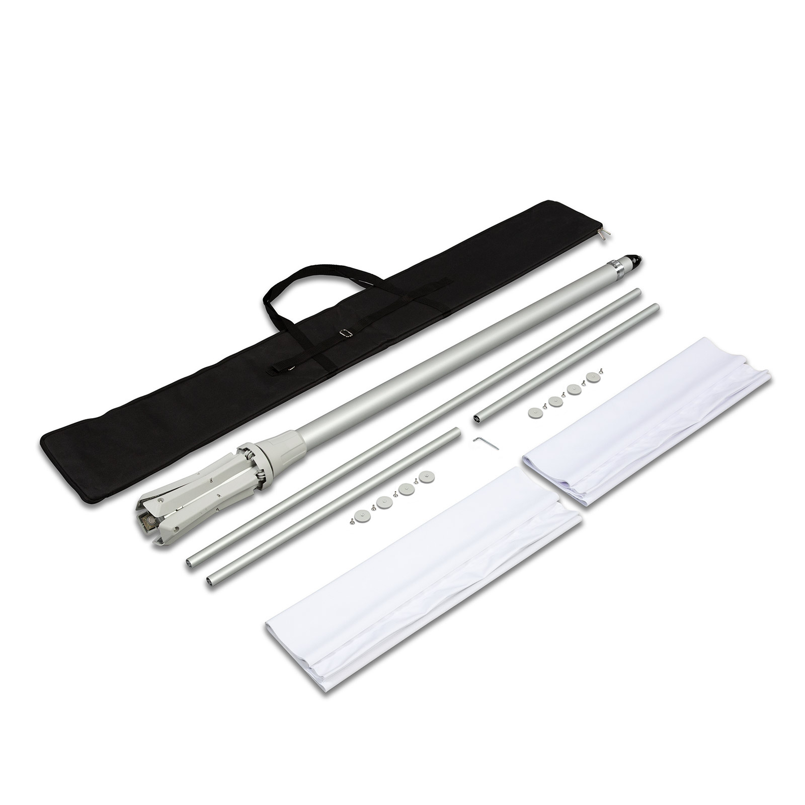 Contenu de la livraison T-Pole® 300 avec potence bilatérale