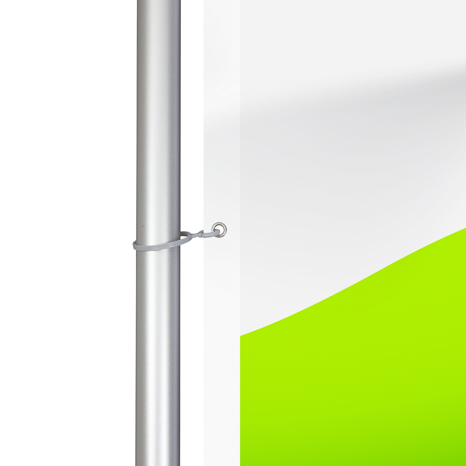Pavillon pour T-Pole® 200, oeillets pour fixer le pavillon au mât télescopique