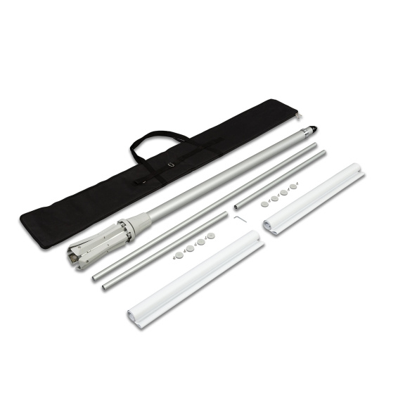 Contenu de la livraison T-Pole® 300 avec potence bilatérale