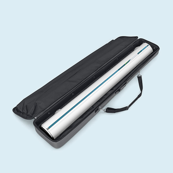 Sac polyvalent 160, chargé d'un Roll Up