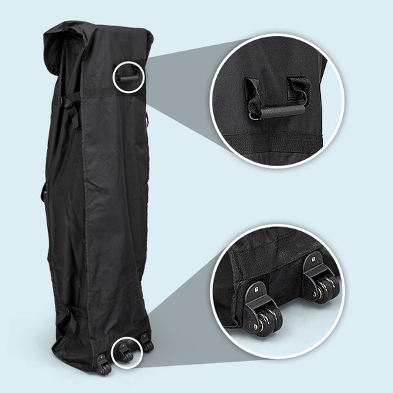 Sac de transport Trolley Basic : avec poignée et 2 paires de roulettes